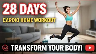 28 Cardio home Workout Transformation 