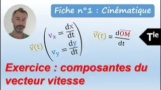 Fiche n°1 : Cinématique : Exercice 1