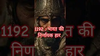 Second Battle of Tarain 1192 | Prithviraj Chauhan vs Muhammad Ghori#shortsfeed #indianhistory