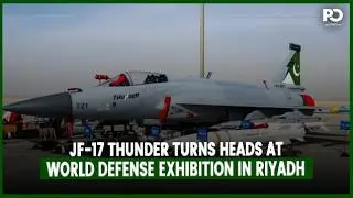 JF-17 Thunder Turns Heads at World Defense Exhibition in Riyadh | Pakistan Observer