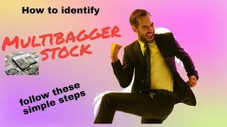 How to select Multibagger Stock ! Power of right tools ! Power of stock market ! Multibagger Stock