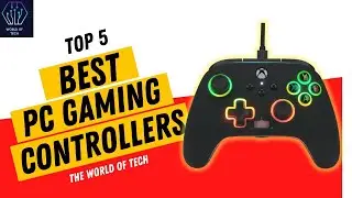 Top 5  BEST PC Gaming Controllers 2022  |  Best Controller for PC
