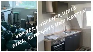 Messi Wohnung - Was denkst du hat die Renovierung und Entsorgung gekostet? Vorher & Nachher Rundgang
