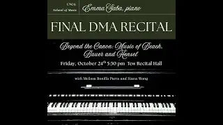 Beyond the Canon Recital