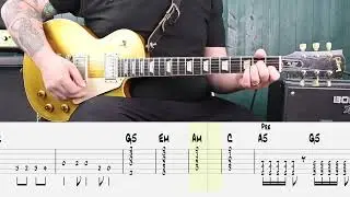 David Bowie &ndash; Ziggy Stardust &ndash; Guitar Tab | Lesson | Cover | Play Along Tutorial