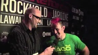 Ricky Legere Strikeforce post-fight interview