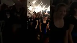 Tower Ravens Rapper dance on a table top at Warwick Folk Festival 2019