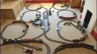 More Froggy Ville - 20K Views on Train Collection and TrixBrix Haul Testing Videos! (#legotrains)