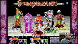 Capcom Beat-Em Up collection Playthrough Part 2 King of Dragons