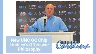 New UNC OC Chip Lindsey's Offensive Philosophy | Inside Carolina Clips