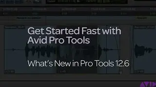 What's New in ProTools 12.6 - Avid Pro Tools와 함께 시작하십시요