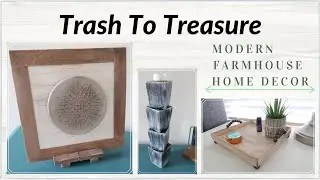 TRASH TO TREASURE SPRING 2020 // DIY Modern Farmhouse Home Decor // BlondieNextDoor