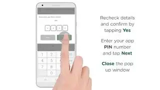 Transfer between own accounts and to other APS accounts
