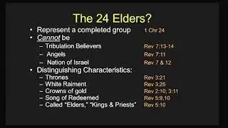 Who are the 24 Elders  - Chuck Missler