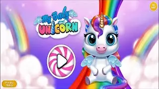 Cuidando do beb&ecirc; unic&oacute;rnio - My Baby Unicorn - Virtual Pony Pet Care & Dress Up [GAMEPLAY]