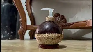 Potential Use of Coconut Shell as a Liquid Soap Dispenser.