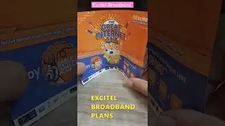 Excitel Broadband internet Latest Plans Leaflet