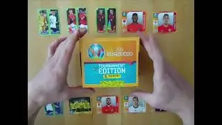 Panini Euro 2020 Opening Display Box (and knowing before what is inside!)