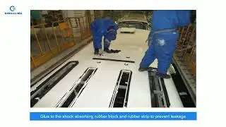 KingClima Electric Bus Air Conditioner Installation || Bus HVAC Solutions