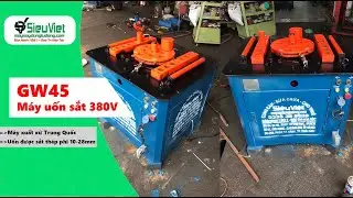 Kiểm tra chất lượng m&aacute;y uốn sắt GW45 Trung Quốc, để giao cho kh&aacute;ch h&agrave;ng