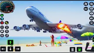 Real Flight Airplane City Pilot Simulator -Plane Boeing Emergency Landing - ISO Gameplay