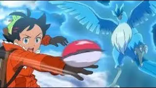 Pok&eacute;mon Journeys: The Series Ep 102 review-Trial Mission! A Freezing Raid Battle best battle.