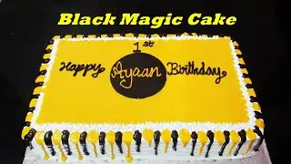 Black Magic Cake Video How to make Black Magic Cake SanJini's Cakes