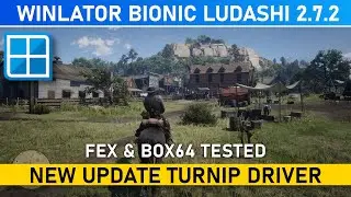 RED DEAD REDEMPTION 2 - Winlator Bionic Ludashi PERFORMANCE TEST | New Update Turnip Driver