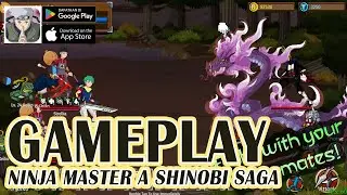 NINJA MASTER: A SHINOBI SAGA GAMEPLAY - NINJA SAGA GAME 2023 | GACHAMAN GAMEPLAY