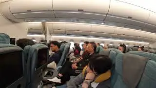 San Francisco to Hong Kong Cathay Pacific | Economy Class SFO to HKG