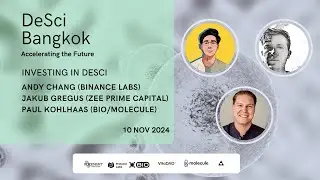 DeSci Investment Strategies with Binance Labs & Zee Prime