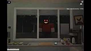 Eu e meu amigo joga um jogo de TERROR