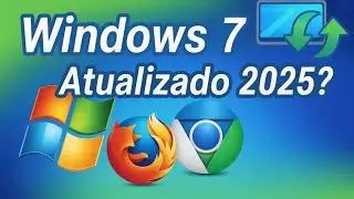 Como rodar Windows 7 FUNCIONANDO em 2025! W7 ATUALIZADO 2025