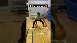 Quick dribbling warmup #basketball #ballislife #dribbling #holidayhoops