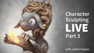 Michel the Sheep - Character Sculpting Live #3