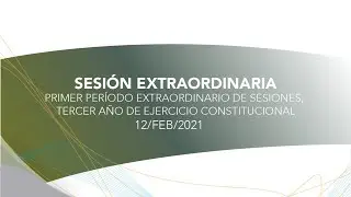 SESI&Oacute;N PREVIA 12 DE FEBRERO DE 2020