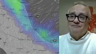 previsioni dettagliate sulla brevissima fase perturbata di domani sera/notte