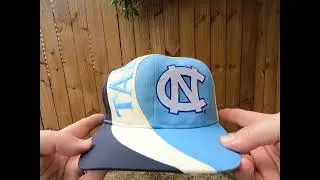 North Carolina Tar Heels Hat Vintage Twins Enterprises 90s Condition REVIEW