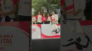 Neha Dhupia, and Varun Sood at Flagging Off The Goflorun.❤️#buzzookaspotlight #nehadhupia #varunsood