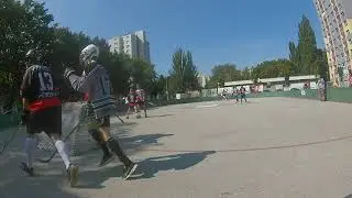 1. Kolo PHBL 2020/21 (13.9.2020) 13:30 - HBK Vlci Karlova Ves 2:3 LG Barbari Petržalka (2/5)Kamera 2