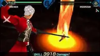 Fate/EXTRA - Round 5 - Archer vs Assassin (Day 7)