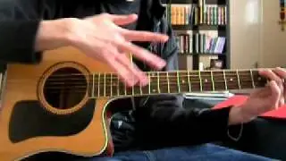 Unusual guitar playing
