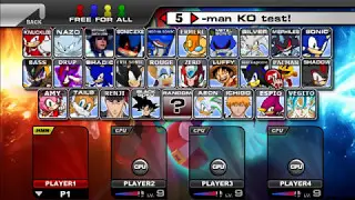 SSF2 MOD: MY NEW MENU VERSION