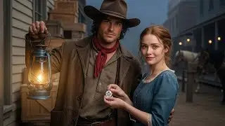 She Was Crying Over A Lost Locket, The Cowboy Searched Until Dawn And Found It