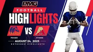 FRASER vs ATHENS || MHSSA FOOTBALL || EXTENDED HIGHLIGHTS