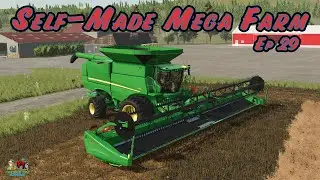 S790 Devouring Canola | Self-made Mega Farm Ep29 | FS25