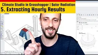 5- Hourly Solar Data Extraction in Climate Studio #SolarData #HourlyAnalysis #climatestudio