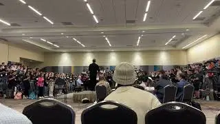 Michael Barrett Rehearses Himne