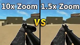 Does OPTIC MAGNIFICATION Effect RECOIL/SPREAD? | Reflex Sight vs Global Offensive - Phantom Forces