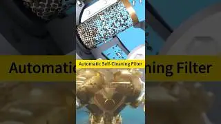 No Manual Cleaning Needed? Self-Cleaning Filter Working Principle! #Valve #Industry #Machinery